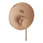 Grohe Essence Bateria wannowo-prysznicowa podtynkowa brushed warm sunset 24167DL1