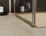 Besco Pixa Gold kabina 90x90cm Lewa profil złoty PKL90195G