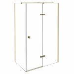 Besco Pixa Gold kabina prostokątna 120x80 Prawa PPP128195G
