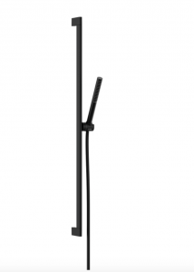 Hansgrohe Pulsify S Zestaw prysznicowy 100 1jet EcoSmart z drążkiem 90 cm czarny mat 24382670