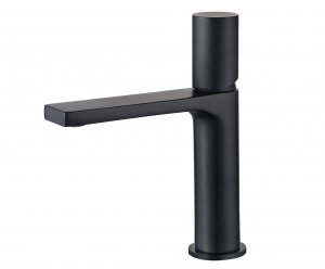 AQG Bateria umywalkowa Tube Czarny 01TUB100NG