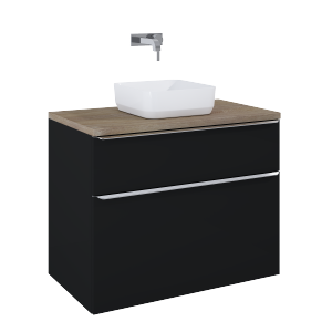 Elita SZAFKA LOFTY 90 2S BLACK MATT PDW 168304
