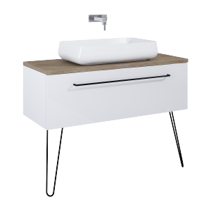 Elita SZAFKA FUTURIS 120 1S WHITE 166934 