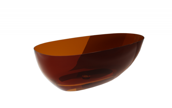 Besco Xara Earth Rust wanna wolnostojąca 160 maskownica biała WAX160ERW