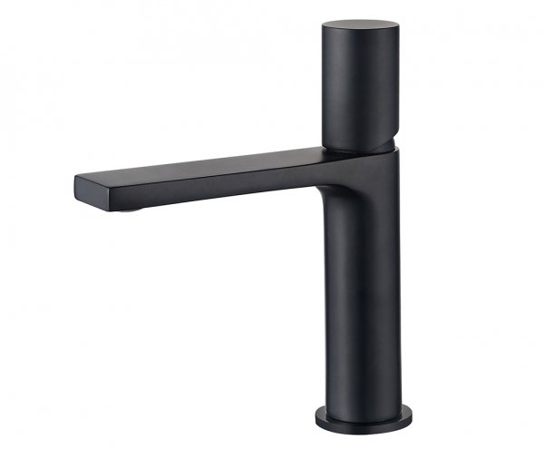 AQG Bateria umywalkowa Tube Czarny 01TUB100NG