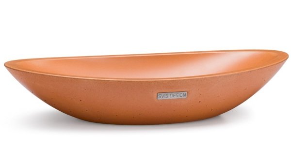  S.V.I.S.Design UMYWALKA 60 CM ORION BASIC - OCHRA, BEZ DEKORU, LAKIER MATOWY