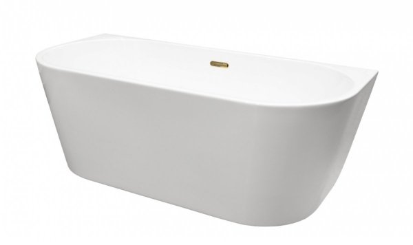 Besco Vica New 150 + klik-klak chrom z przelewem slim WAS150VN