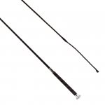 Bat z antypoślizgową rączką dresażowy 110 cm szary