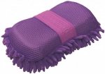 Gąbka z myjką fioletowa