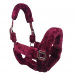 Kantar z futrem Cuddly bordowy