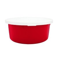 Miska z pokrywką 2 L czerwona 