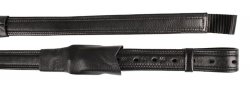 Puśliska skórzane dressage Mono black