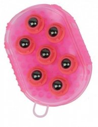 Rękawica do masażu różowa