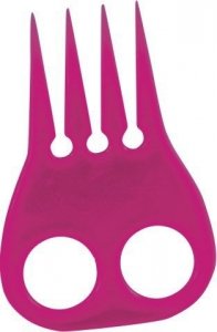 Grzebyk do koreczków różowy