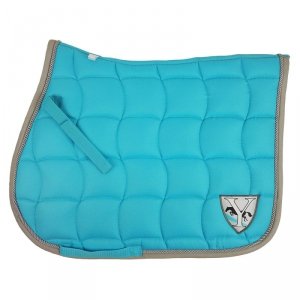 Czaprak Neo ujeżdżeniowy, anatomiczny, kolor blue atoll