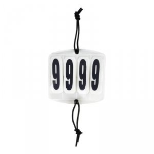 Numerki startowe prostokątne 4-cyfrowe