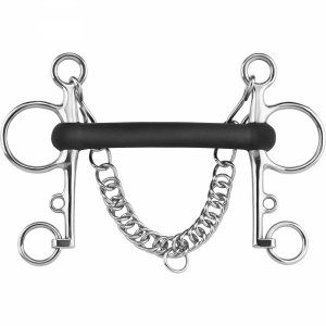 Pelham gumowy prosty 18mm 