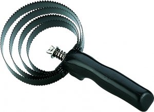 Zgrzebło metalowe okrągłe dwustronne