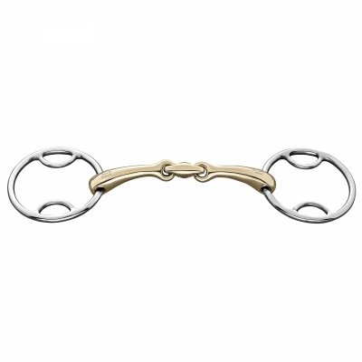 Wędzidło DYNAMIC RS multi-ring podwójnie łamane Sensogan