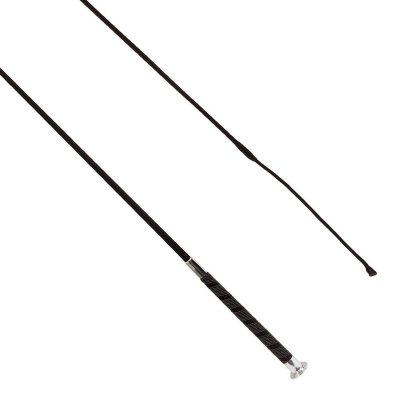 Bat z antypoślizgową rączką dresażowy 110 cm szary