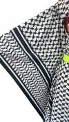 Kimono Checker Black Gold Skull Short