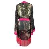 Kimono Brown Snake Gold Angel Fringe
