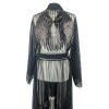Kimono Stripes Black Angel