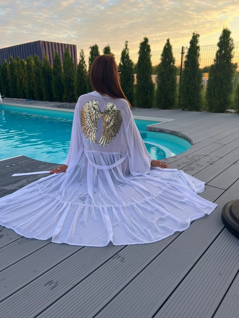 Kimono White Gold Angel