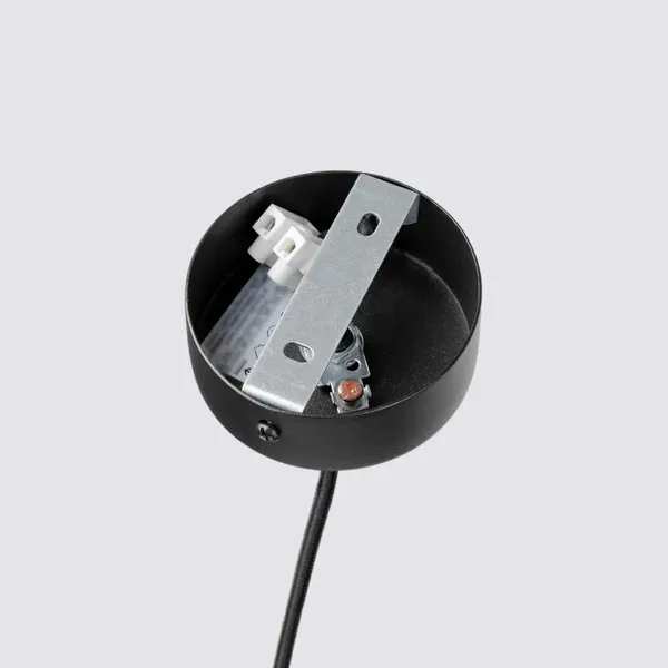 Lampa wisząca PELTA 1 czarna/żółta