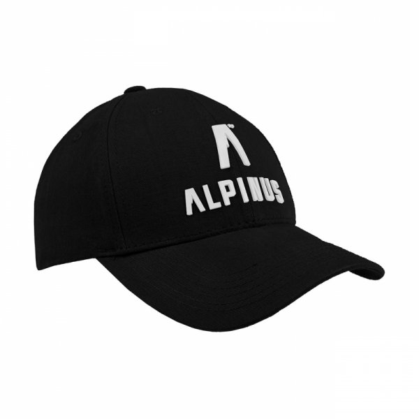 Czapka z daszkiem Alpinus Classic czarna ALP20BSC0008