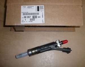 ORIGINAL  Einspritzdüse Citroen BERLINGO C3 C4 DS3 Peugeot 308 2 5008 3008 1.2 12V EB2DT , 9826718380