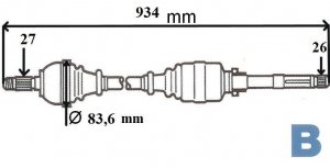 Neu Autoteile T6075
