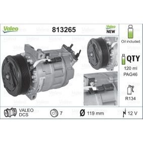 VALEO Klimakompressor Kompressor Klimaanlage   PAG46/120CM RENAULT MASTER TRAFIC  , 813265 , 926000373R