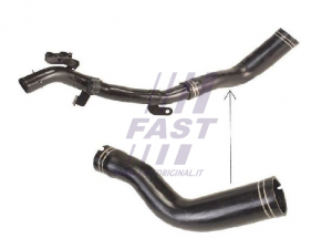 ROHR LADELUFTKÜHLER FIAT DOBLO 00> L UNTEN 05> 1.3JTD