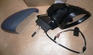 ORIGINAL Spiegel rechts für Citroen C3 II + DS3 Außenspiegel elektrisch Blinker Glas Temp , 8154AT