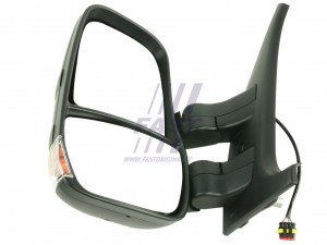 SPIEGEL IVECO DAILY 06> MANUAL KURZ L  SENSOR 4 PIN + 4 PIN