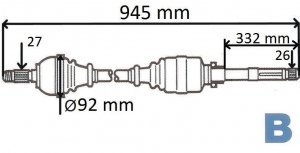 Neu Autoteile T6077