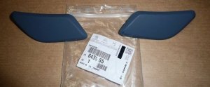 ORIGINAL satz Kappe Abdeckung Scheinwerferreinigung Waschwasserdüse Rechts + Links PEUGEOT 307 6438S5