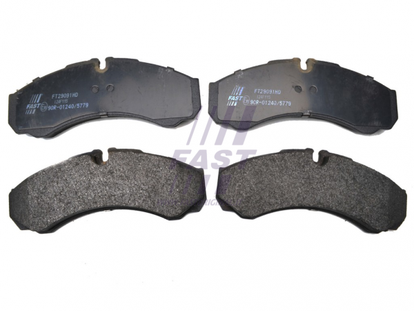 BREMSBELÄGE IVECO DAILY 00> VORNE OHNE SENSOR 29L / 35C / 35S / 40C / 50C