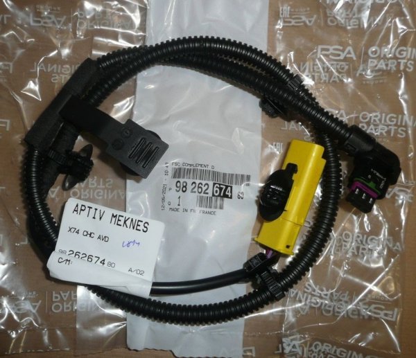 ORIGINAL Peugeot Elektroleitung Sensor Regler Niveauregulierung , 9826267480