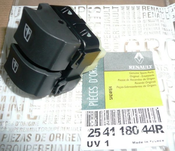 Original Schalter Fensterheber vorne rechts für Renault Captur ZOE Trafic III Clio IV 254218614R