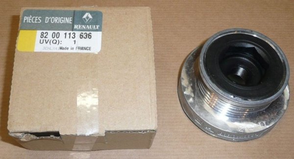 ORIGINAL Generatorfreilauf RENAULT Clio II Laguna Kangoo 8200113636