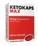 Ketokaps Max 50 mg, 20 kapsułek