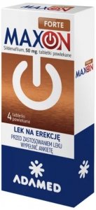 MAXON FORTE na potencję 4 tab. 50mg