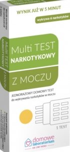 Multi Test do wykrywania w moczu narkotyków 1szt