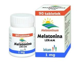 Melatonina LEK-AM 1 mg, 90 tabletek