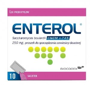 Enterol 250 mg 10 saszetek