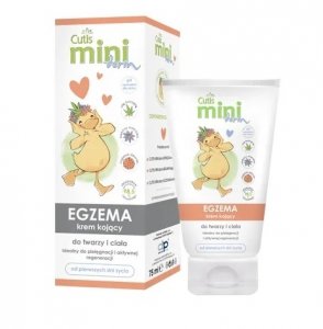 Cutis mini derm Egzema, krem kojący do twarzy i ciała, 75 ml