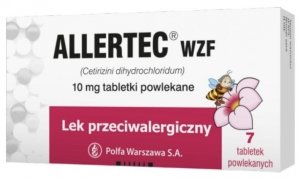 ALLERTEC  10mg x 7 tabletek