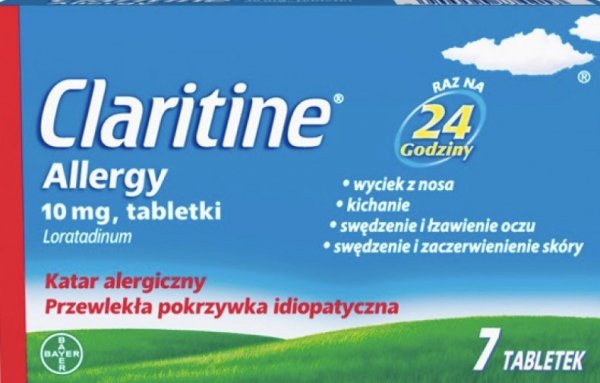 Claritine Allergy 10 mg 7 tabletek